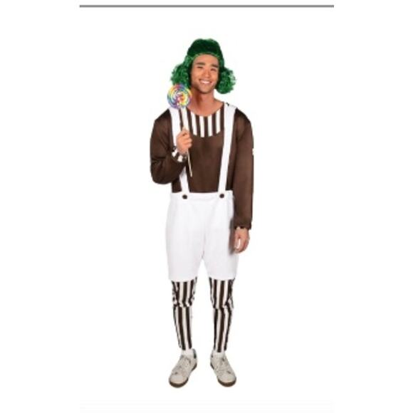 Tipsy Elves | Chocolate Factory Oompa Loompa Costume NWT UNISEX Sz M - Picture 1 of 4
